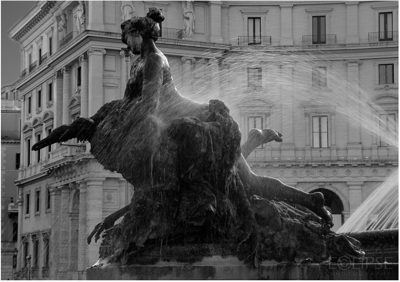 Bronze Nymph, Fountain Della Naiadi, Rome